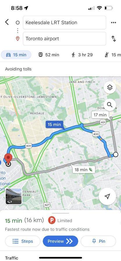 Hotel 2B With Parking, 10Km To Toronto Downtown Extérieur photo